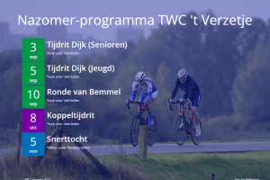 Nazomerprogramma TWC 't Verzetje 2023 - Header 1