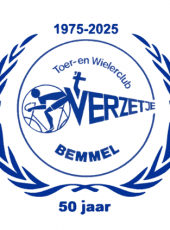 TWC 't Verzetje - jubileum logo header