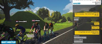 Zwift Meet-up TWC 't Verzetje - twctverzetje.nl